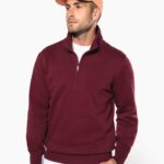 Majica s polu-patentnim zatvaračem KA487